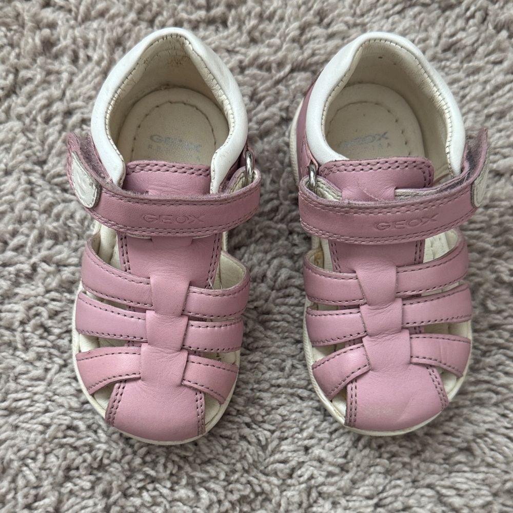 Geox Kids Light Pink Sandals